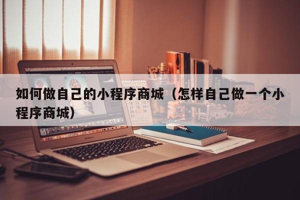 如何做自己的小程序商城（怎样自己做一个小程序商城）